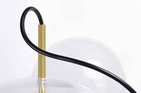 MOOSEE lampa wisząca CAPRI 6 złota - 60 LED, alumiumium, szkło