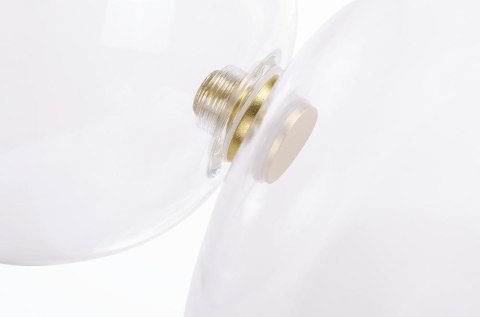 MOOSEE lampa wisząca CAPRI 6 złota - 60 LED, alumiumium, szkło