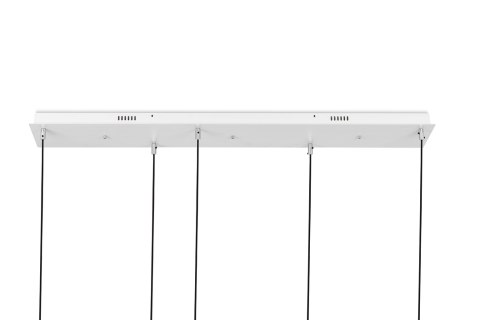 MOOSEE lampa wisząca CAPRI LINE 5 złota - 300 LED, aluminium, szkło