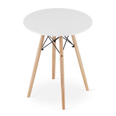 Stół TODI Okrągły 60cm - biały Stół TODI Okrągły 60cm - biały