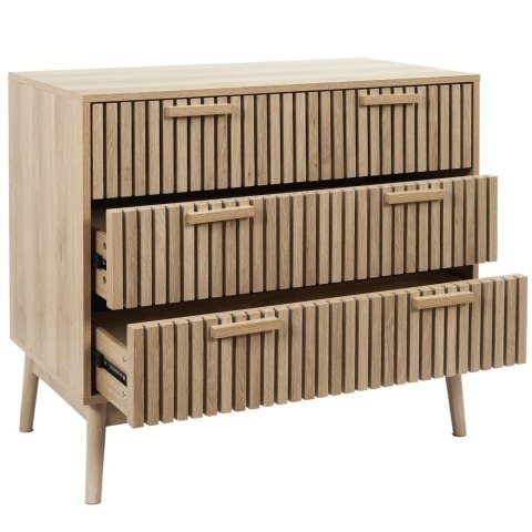 Komoda Klaus 3 szuflady, naturalna Komoda Klaus 3 szuflady, naturalna