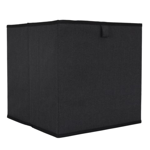Pudełko do regału 30x30cm Poli czarne Pudełko do regału 30x30cm Poli czarne