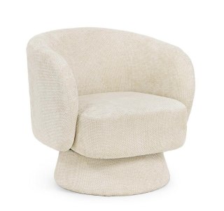 BIZZOTTO fotel obrotowy JULIENNE SHELL beżowy