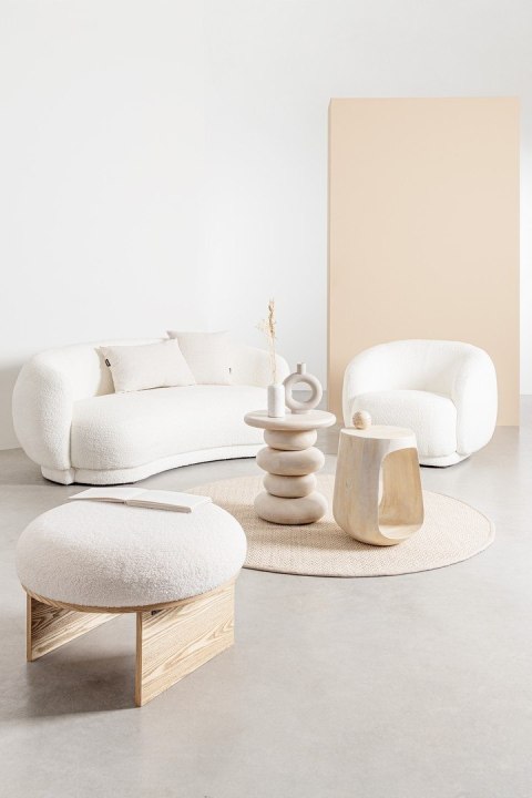 BIZZOTTO sofa 2-osobowa TECLA biała