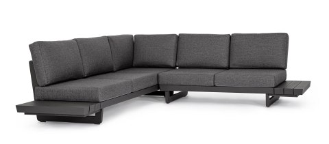 BIZZOTTO sofa ogrodowa INFINITY szara