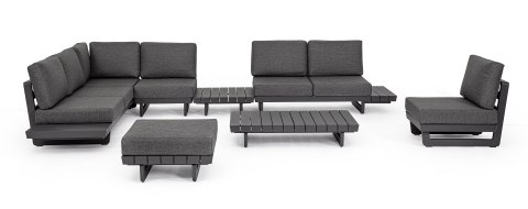BIZZOTTO sofa ogrodowa INFINITY szara