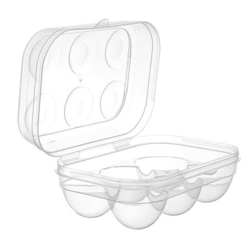 Pojemnik na jajka plastikowy transparentny Pojemnik na jajka plastikowy transparentny
