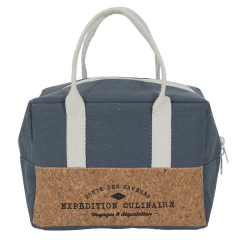 Torba na lunch Refreshing Cork 3l niebieska Torba na lunch Refreshing Cork 3l niebieska