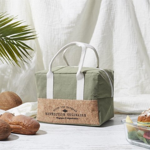 Torba na lunch Refreshing Cork 3l zielona Torba na lunch Refreshing Cork 3l zielona