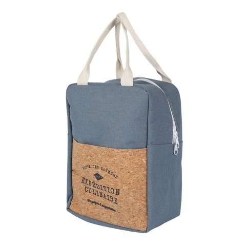 Torba na lunch Refreshing Cork 5l niebieska Torba na lunch Refreshing Cork 5l niebieska