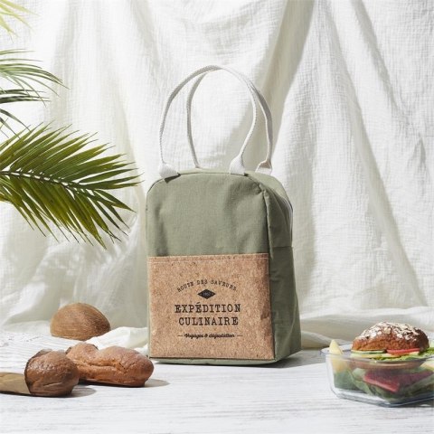 Torba na lunch Refreshing Cork 5l zielona Torba na lunch Refreshing Cork 5l zielona