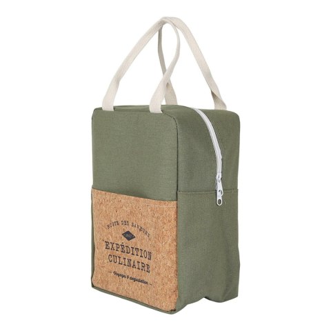 Torba na lunch Refreshing Cork 5l zielona Torba na lunch Refreshing Cork 5l zielona