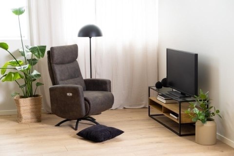 Fotel / recliner Kamares antracytowy Fotel / recliner Kamares antracytowy