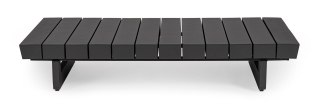 BIZZOTTO stolik ogrodowy INFINITY 126 ciemny szary