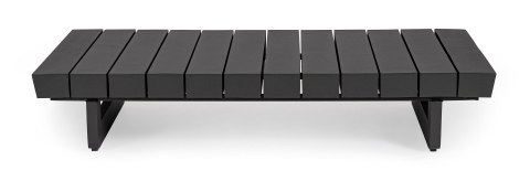 BIZZOTTO stolik ogrodowy INFINITY 126 ciemny szary