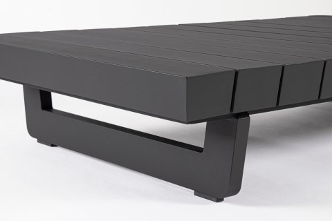 BIZZOTTO stolik ogrodowy INFINITY 126 ciemny szary