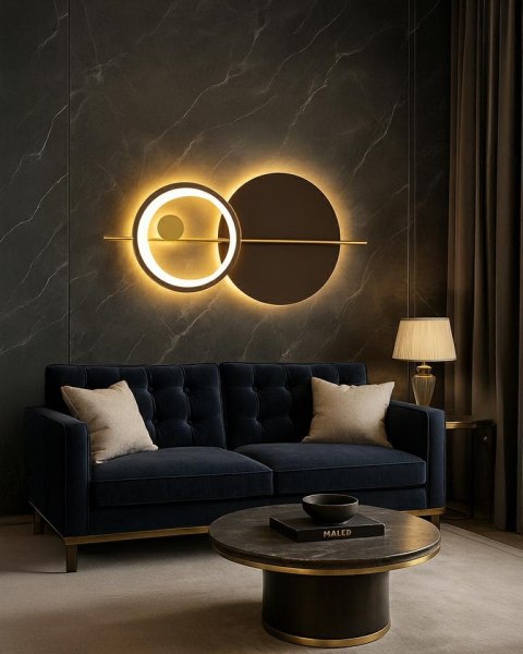 MOOSEE lampa ścienna MOONS złota MOOSEE lampa ścienna MOONS złota