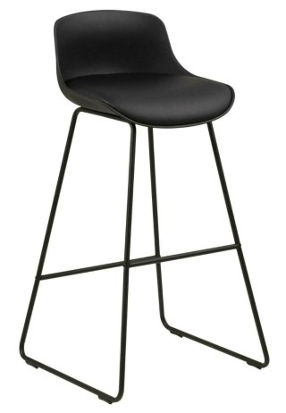 Stołek barowy Tina Black PU Outlet