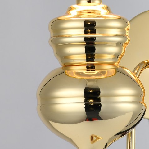 Lampa ścienna QUEEN złota 18 cm Lampa ścienna QUEEN złota 18 cm