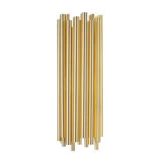 Lampa ścienna TUBO GOLD złota 50 cm