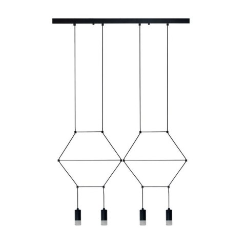 Lampa wisząca LINEA-4 LONG czarna 70 cm