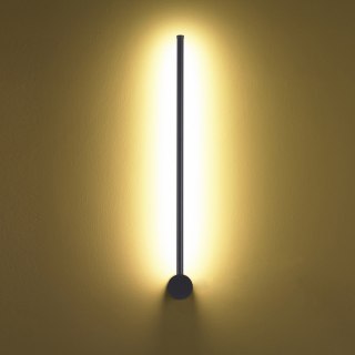 Lampa ścienna SPARO czarna 60 cm