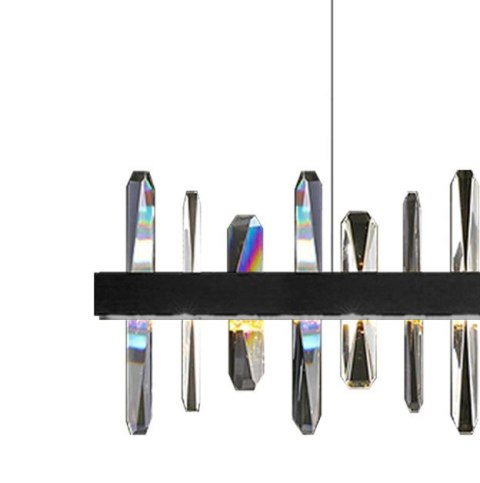 Lampa wisząca ARCTIC LED czarna 100 cm