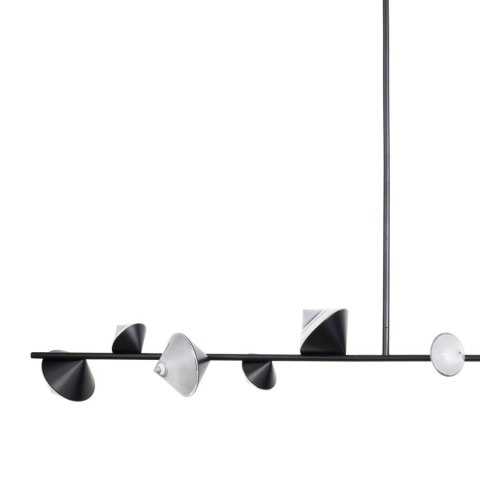 Lampa wisząca CONE LED czarna 130 cm