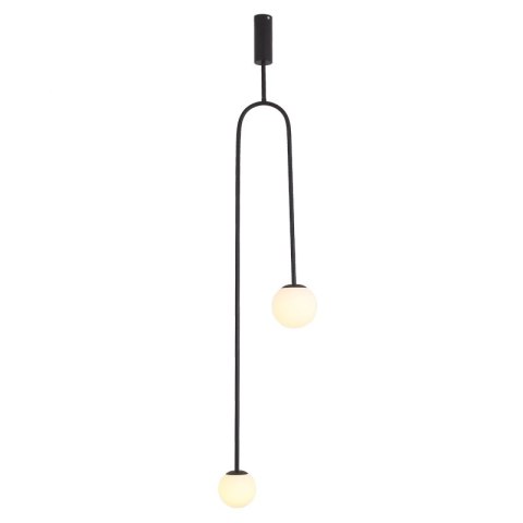 Lampa wisząca LOOP czarna 123 cm Lampa wisząca LOOP czarna 123 cm