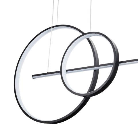 Lampa wisząca NEW AGE LED czarna 120 cm