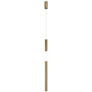 Lampa wisząca O-LINE LED 63 cm mosiądz