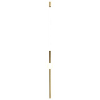 Lampa wisząca O-LINE LED 63 cm mosiądz