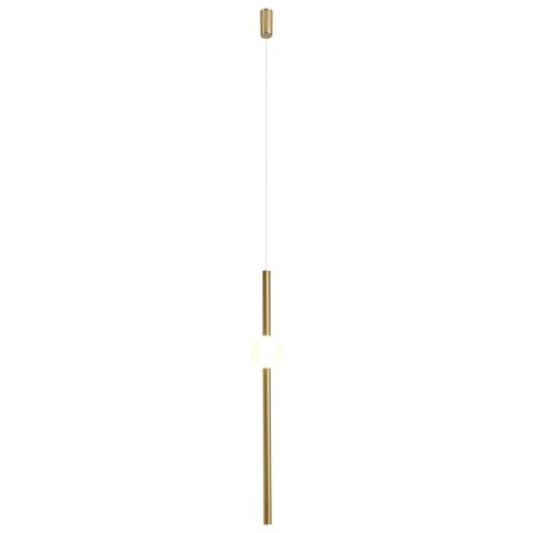 Lampa wisząca O-LINE LED 63 cm mosiądz