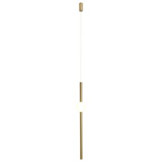 Lampa wisząca O-LINE LED 93 cm mosiądz