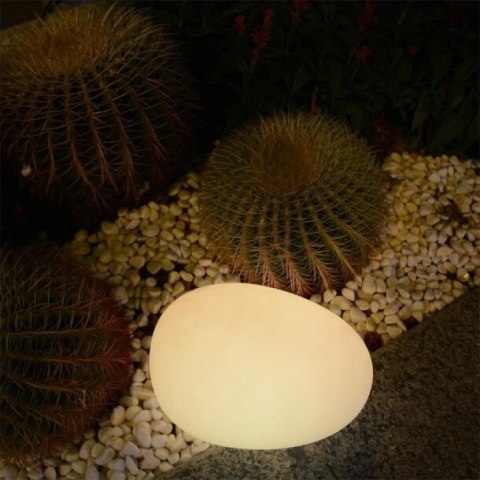 Lampa ogrodowa kamień PEBBLE M LED RGBW 16 kolorów 32 cm Lampa ogrodowa kamień PEBBLE M LED RGBW 16 kolorów 32 cm