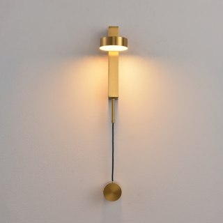 Lampa ścienna FIKO złota 120 cm