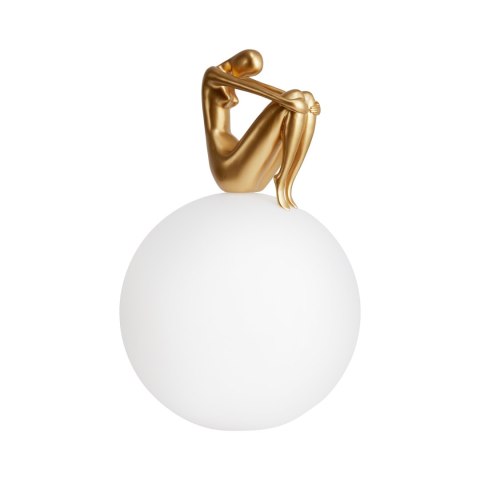 Lampa stołowa WOMAN-2 złota 35 cm Lampa stołowa WOMAN-2 złota 35 cm