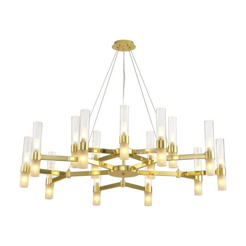 Lampa wisząca CANDELA-15 złota 120 cm Lampa wisząca CANDELA-15 złota 120 cm