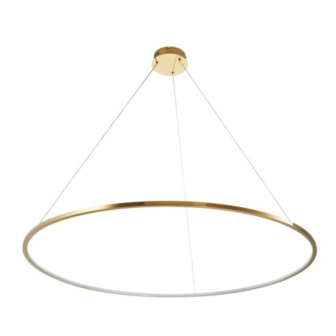 Lampa wisząca CIRCLE SLIM 120 LED złoty 120 cm Lampa wisząca CIRCLE SLIM 120 LED złoty 120 cm