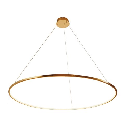 Lampa wisząca CIRCLE SLIM 120 LED złoty 120 cm Lampa wisząca CIRCLE SLIM 120 LED złoty 120 cm