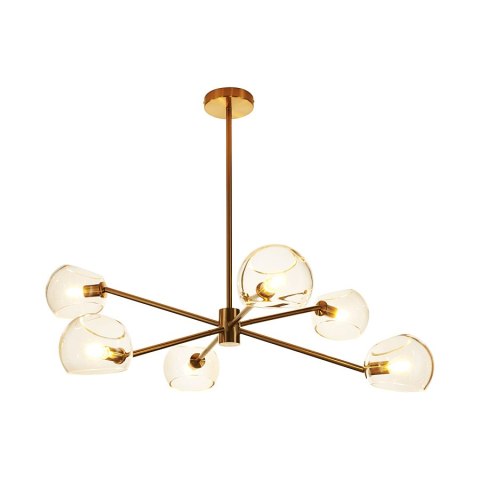 Lampa wisząca COSMIC-6 złota 75 cm Lampa wisząca COSMIC-6 złota 75 cm