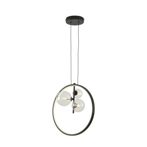 Lampa wisząca ORION RING LED czarny 40 cm Lampa wisząca ORION RING LED czarny 40 cm