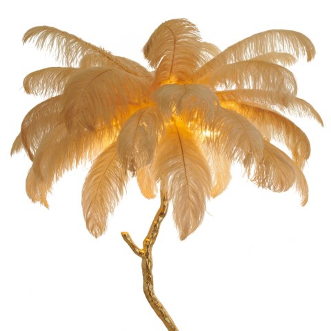 Lampa podłogowa EMU pióra beżowe 150 cm Lampa podłogowa EMU pióra beżowe 150 cm
