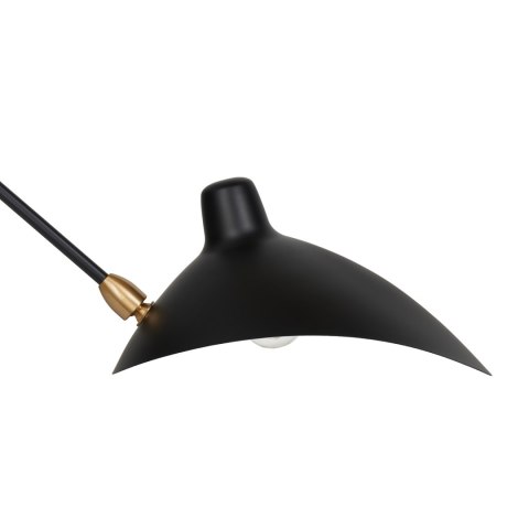 Lampa ścienna CRANE-2W S czarna 110 cm