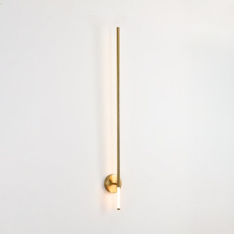 Lampa ścienna FRESCO LED złota 65 cm