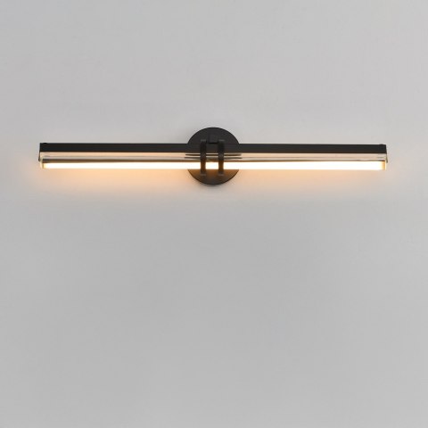 Lampa ścienna LOVELY LED czarna 58 cm