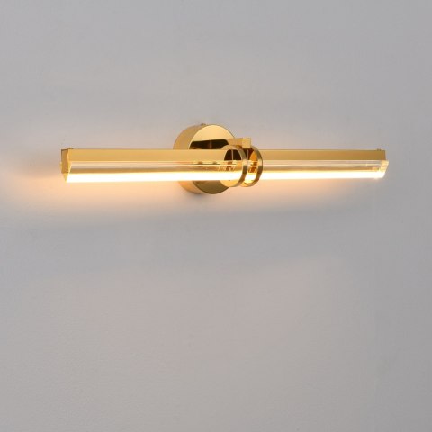 Lampa ścienna LOVELY LED złota 58 cm