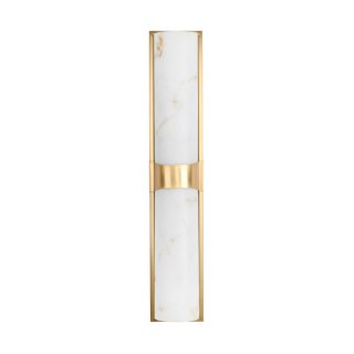 Lampa ścienna MURO LED biały marmur 66 cm