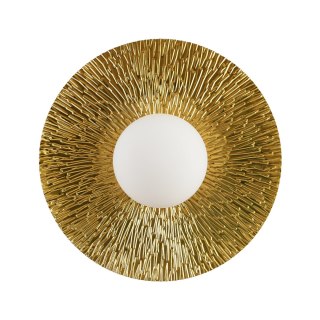 Lampa ścienna SUN L złota 40 cm