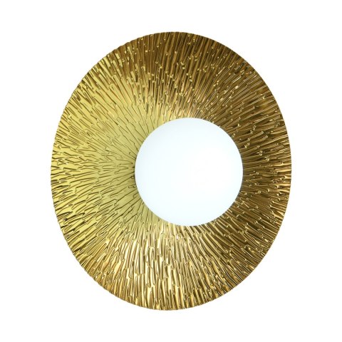 Lampa ścienna SUN L złota 40 cm